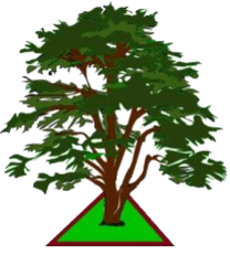 Poltimore Parish Council Logo showing a large oak tree.
